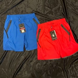 2 Pair of Spyder Active Men’s Shorts Size M